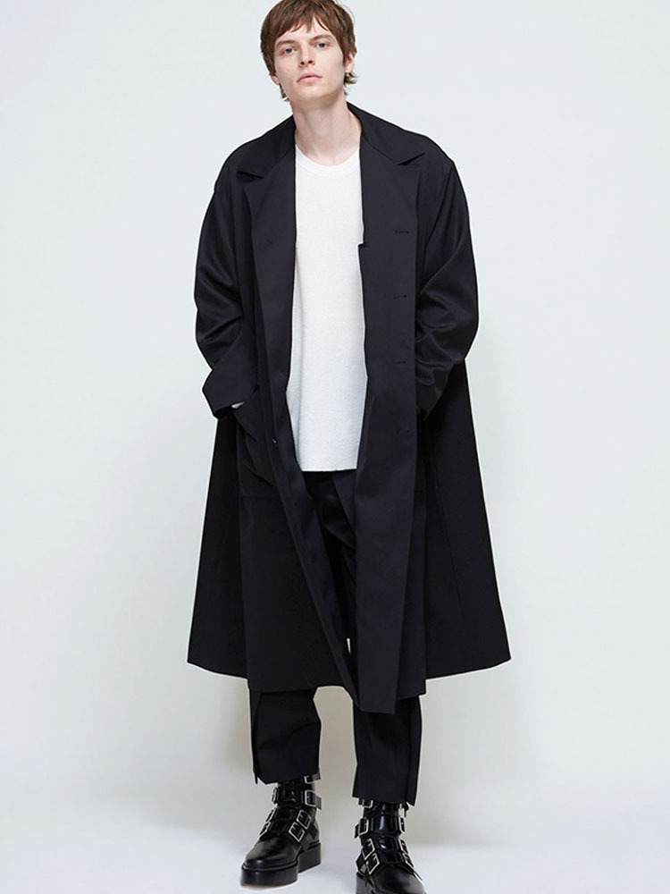 Men's Jackets Men's Trench Coat Spring And Autumn Medium Long Simple Super Loose A Font Large Size Trench Coat 221014, Black
Men's Jackets Men's Trench Coat Spring And Autumn Medium Long Simple Super Loose A Font Large Size Trench Coat 221014, Black