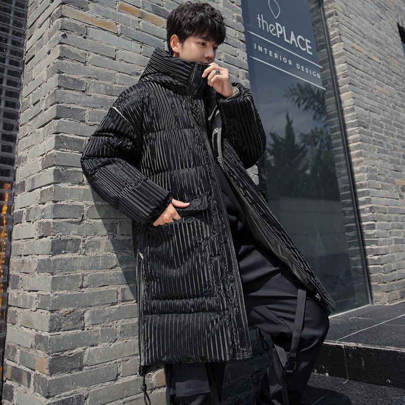 Men' Down Parkas Winter Jackets Men Parka Casual Fashion Mid Long Thick Bright Down Coat Men Parka Male Clothes Overcoat Outerwear Tops C17 221111, Star black
Men' Down Parkas Winter Jackets Men Parka Casual Fashion Mid Long Thick Bright Down Coat Men Parka Male Clothes Overcoat Outerwear Tops C17 221111, Star black