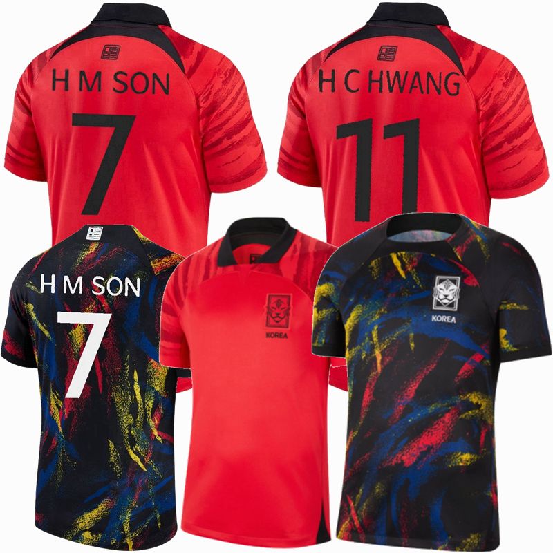2022 South Korea soccer jerseys 22 23 Home Red SON KIM HWANG LEE JEONG SUNG LEE KWON National team shirt Football jersey, Color 3
2022 South Korea soccer jerseys 22 23 Home Red SON KIM HWANG LEE JEONG SUNG LEE KWON National team shirt Football jersey, Color 3