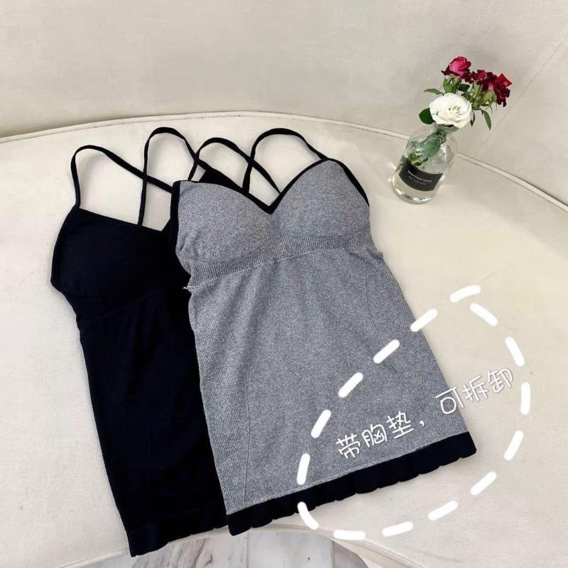 Camisoles & Tanks Beautiful Back All-match Gathered Camisole Underwear Female Students With Chest Pads Slim Sexy Bottoming Shirt Women, Black
Camisoles & Tanks Beautiful Back All-match Gathered Camisole Underwear Female Students With Chest Pads Slim Sexy Bottoming Shirt Women, Black
