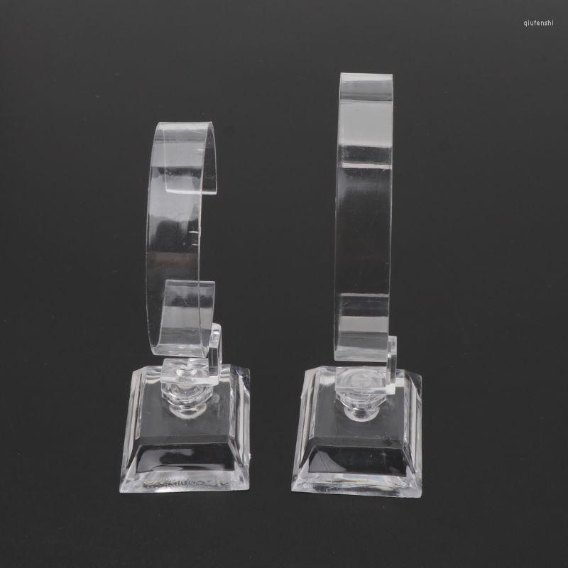 Jewelry Pouches D0JD 1Pc Clear Acrylic Bracelet Watch Display Holder Stand Rack Retail Shop Showcase
Jewelry Pouches D0JD 1Pc Clear Acrylic Bracelet Watch Display Holder Stand Rack Retail Shop Showcase