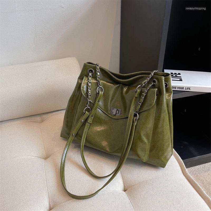 Duffel Bags Fashion Women's Bag In Autumn 2022 Designer Big Large Capacity Shoulder Underarm Vintage Leather Tote, Black
Duffel Bags Fashion Women's Bag In Autumn 2022 Designer Big Large Capacity Shoulder Underarm Vintage Leather Tote, Black