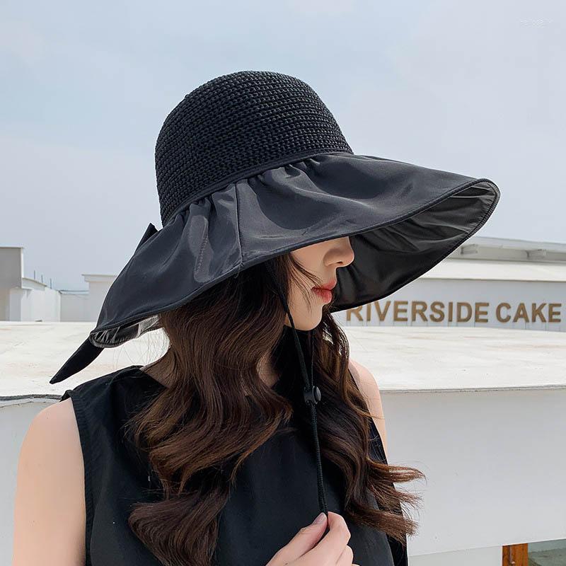 Berets 2022 Summer Ladies Outdoor Sunshade Big Edge Fisherman Hat Travel Fashion Bow Breathable Beach
Berets 2022 Summer Ladies Outdoor Sunshade Big Edge Fisherman Hat Travel Fashion Bow Breathable Beach