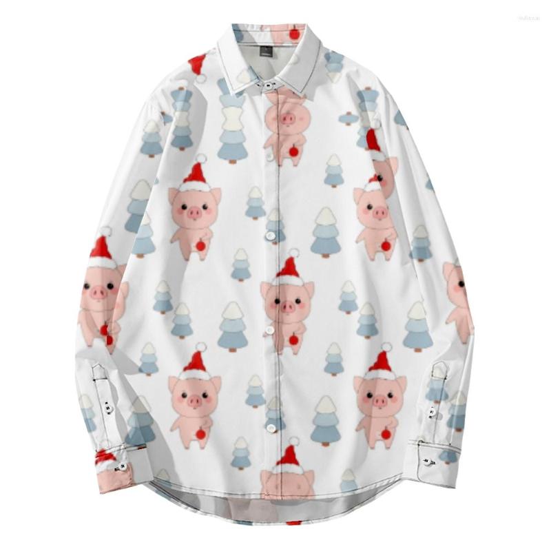 Men's Casual Shirts 2022 Original Risk-free 3D Printing Breathable Large Men's Long Sleeve Shirt Top Christmas Pig, Beige
Men's Casual Shirts 2022 Original Risk-free 3D Printing Breathable Large Men's Long Sleeve Shirt Top Christmas Pig, Beige