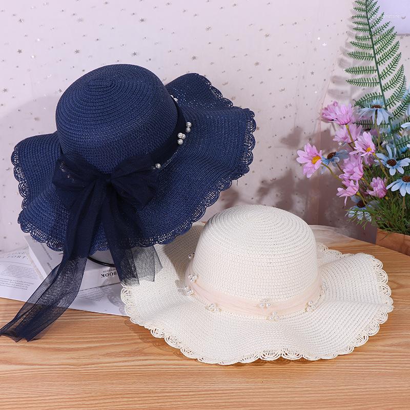 Berets 2022 Straw Hat For Woman Sun Protection Pearl Ribbon Bow Cap Beach Fashion UV Travel, Pink
Berets 2022 Straw Hat For Woman Sun Protection Pearl Ribbon Bow Cap Beach Fashion UV Travel, Pink