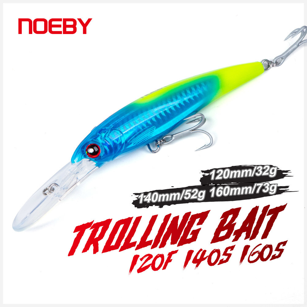 Baits Lures Noeby Trolling Minnow Fishing 12 14 16cm 32 52 73g Floating Sinking Wobblers Hard Bait for Pike Saltwater Lure 221111
Baits Lures Noeby Trolling Minnow Fishing 12 14 16cm 32 52 73g Floating Sinking Wobblers Hard Bait for Pike Saltwater Lure 221111