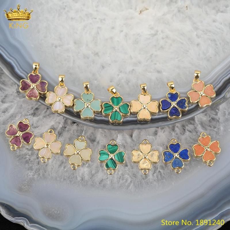Pendant Necklaces 5pcs Natural Chalcedony Stone Flower Shape FIndings Plated Gold Caps Amethysts Quartz Crystal Beads Jewelry DIY
Pendant Necklaces 5pcs Natural Chalcedony Stone Flower Shape FIndings Plated Gold Caps Amethysts Quartz Crystal Beads Jewelry DIY