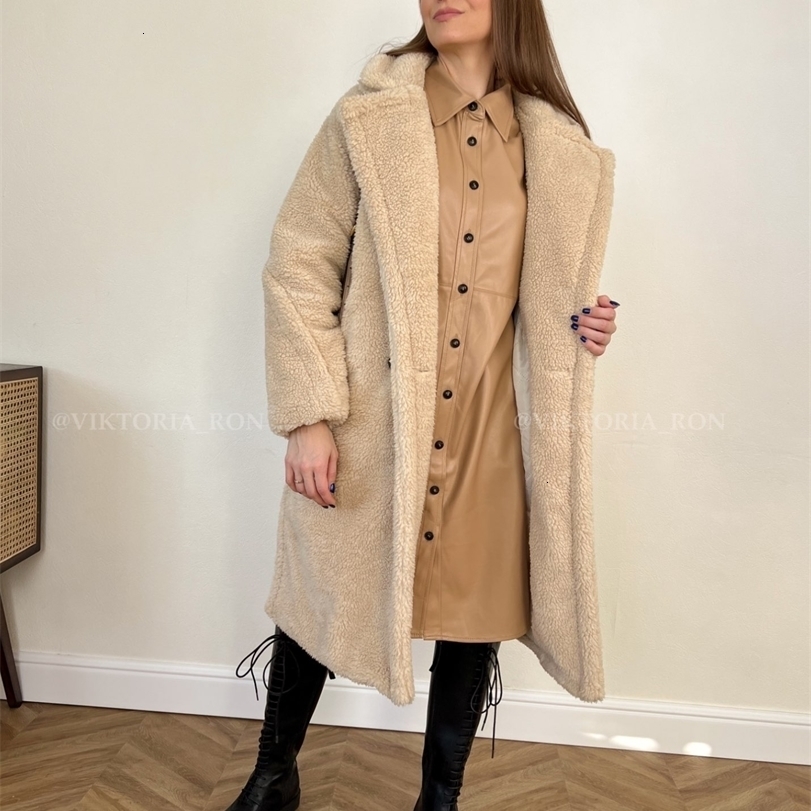 Womens Fur Faux Long Teddy Bear Jacket Coat Winter Thickened Warm Oversized Chunky Lamb Fleece 221113, Ash
Womens Fur Faux Long Teddy Bear Jacket Coat Winter Thickened Warm Oversized Chunky Lamb Fleece 221113, Ash
