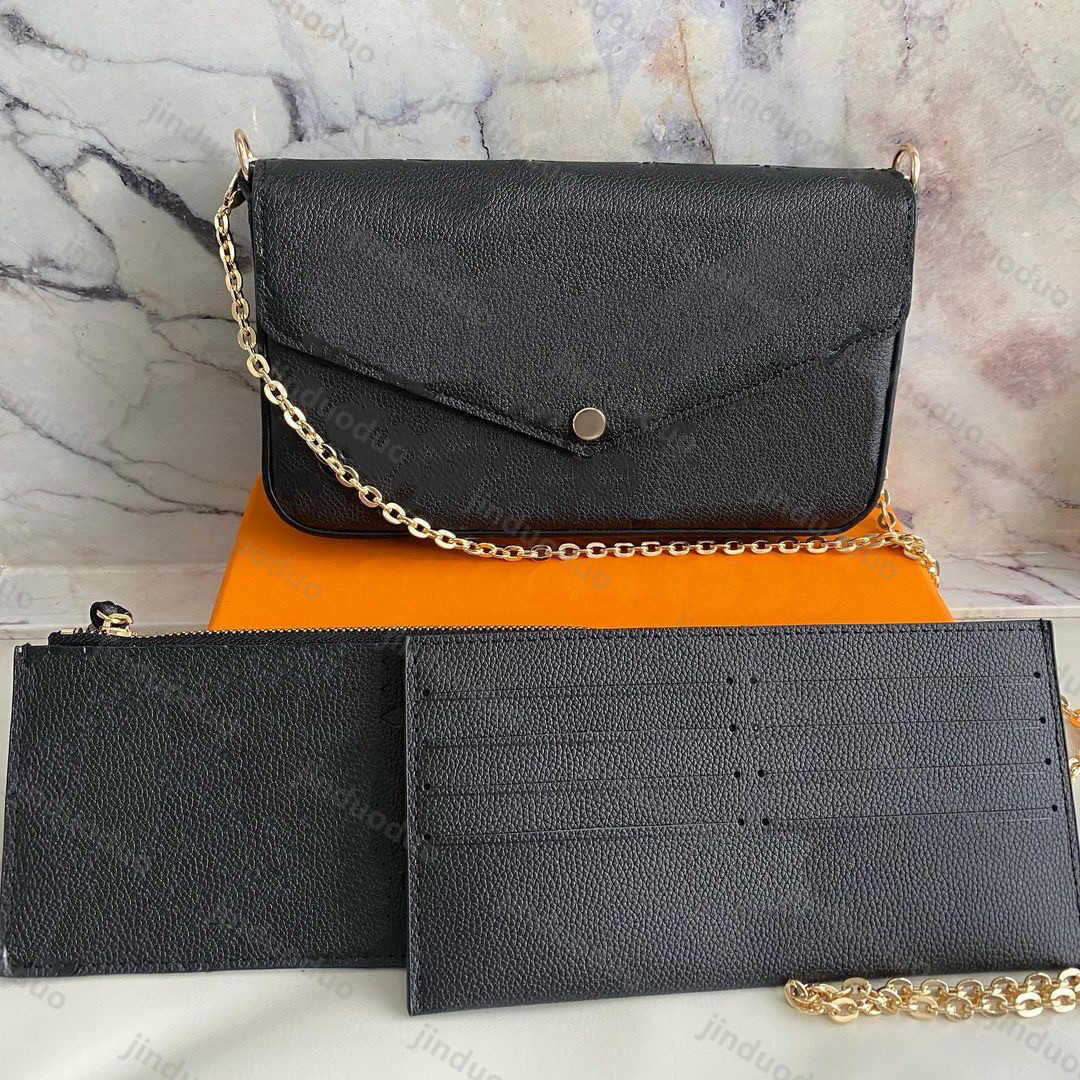 Lvity 2022 original 3 piece shoulder bag brand luxury designer hobo women Fashion chain Tote clutchbag Crossbody bags handbag POCHETTE FeLICIE, Mon0gram red
Lvity 2022 original 3 piece shoulder bag brand luxury designer hobo women Fashion chain Tote clutchbag Crossbody bags handbag POCHETTE FeLICIE, Mon0gram red
