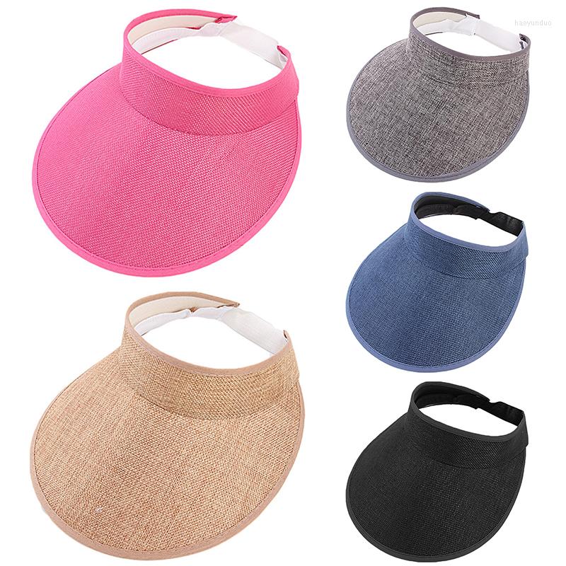 Wide Brim Hats Summer Breathable Straw Sun Adjustable Nature Beach Cap Thin Visor Caps Solid Color Simplicity Trend, A1
Wide Brim Hats Summer Breathable Straw Sun Adjustable Nature Beach Cap Thin Visor Caps Solid Color Simplicity Trend, A1