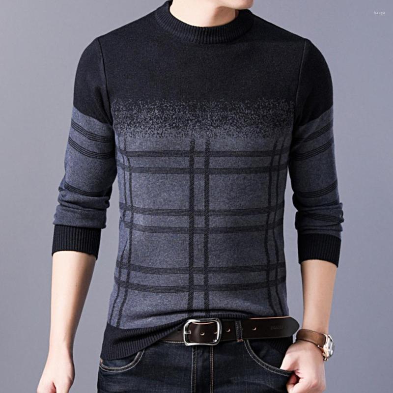 Men's Sweaters Men Base Sweater Trendy Checkered Crew Neck Winter Autumn Bottoming Knitwear, Green
Men's Sweaters Men Base Sweater Trendy Checkered Crew Neck Winter Autumn Bottoming Knitwear, Green