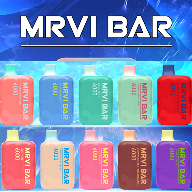 Original MRVI BAR cigarettes 6000 puffs disposabel vapes sticks 13 ML 650 Mah battery rechargeable Type-C charging Vs Toronado 7000
Original MRVI BAR cigarettes 6000 puffs disposabel vapes sticks 13 ML 650 Mah battery rechargeable Type-C charging Vs Toronado 7000