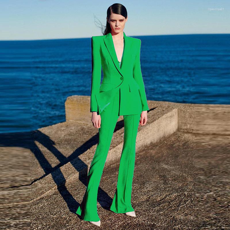 Women' Two Piece Pants HIGH STREET Est 2022 Designer Runway Suit Set Green Women' Single Button Color Block Blazer Flare, Apricot and orange
Women' Two Piece Pants HIGH STREET Est 2022 Designer Runway Suit Set Green Women' Single Button Color Block Blazer Flare, Apricot and orange