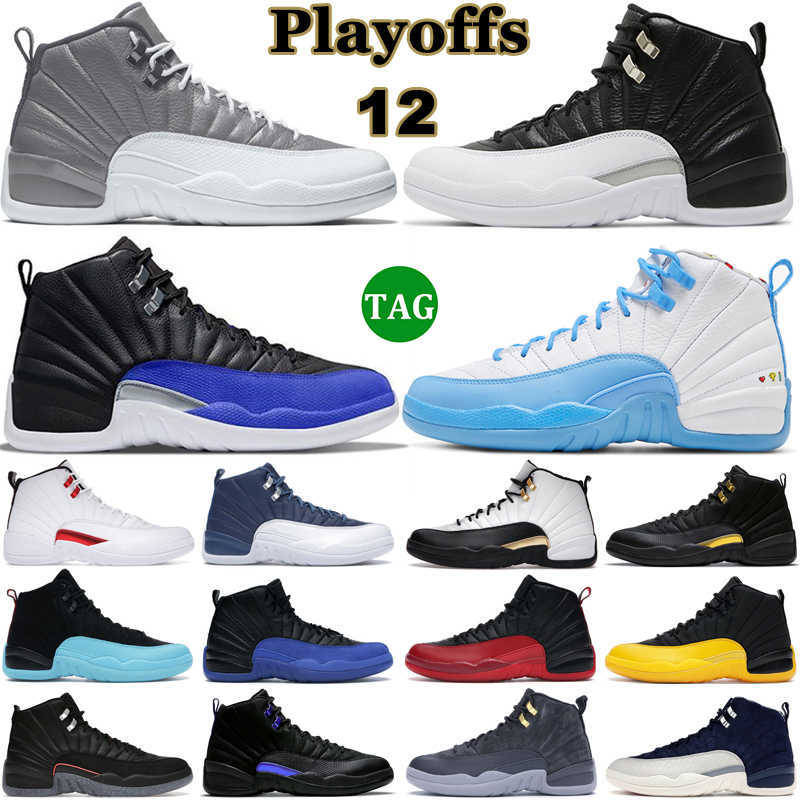 Newest Jumpman 12 Basketball Shoes Men 12s Playoffs Black Royalty Taxi Stealth Hyper Royal Reverse Flu Game Twist Utility Mens Trainers, Box
Newest Jumpman 12 Basketball Shoes Men 12s Playoffs Black Royalty Taxi Stealth Hyper Royal Reverse Flu Game Twist Utility Mens Trainers, Box