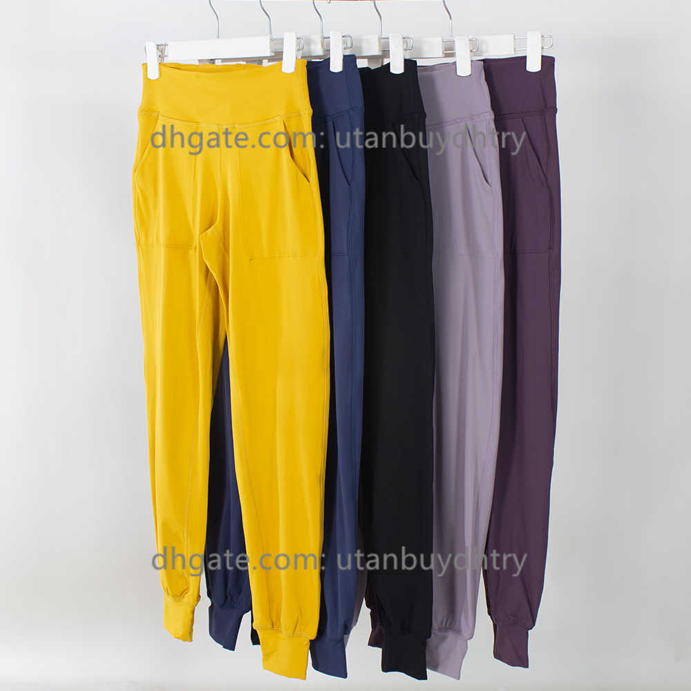 Lu22 Relaxed High-Rise Jogger Elastic Waist Jogging Pants Designed for On the Move Casual Fitness Yoga Pants With Pockets, Yellow
Lu22 Relaxed High-Rise Jogger Elastic Waist Jogging Pants Designed for On the Move Casual Fitness Yoga Pants With Pockets, Yellow