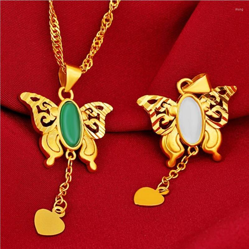 Pendant Necklaces Hi Japan And South Korea Butterfly 24K Gold Necklace For Party Jewelry With Chain Choker Birthday Gift Girl Swearter
Pendant Necklaces Hi Japan And South Korea Butterfly 24K Gold Necklace For Party Jewelry With Chain Choker Birthday Gift Girl Swearter