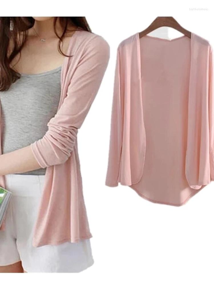 Women's Knits Korean Fashion Women Cardigan Summer Autumn Thin Knitted Long Sleeve Cardigans Female Casual Loose Sweater Coat Jacket ZY6580, White
Women's Knits Korean Fashion Women Cardigan Summer Autumn Thin Knitted Long Sleeve Cardigans Female Casual Loose Sweater Coat Jacket ZY6580, White