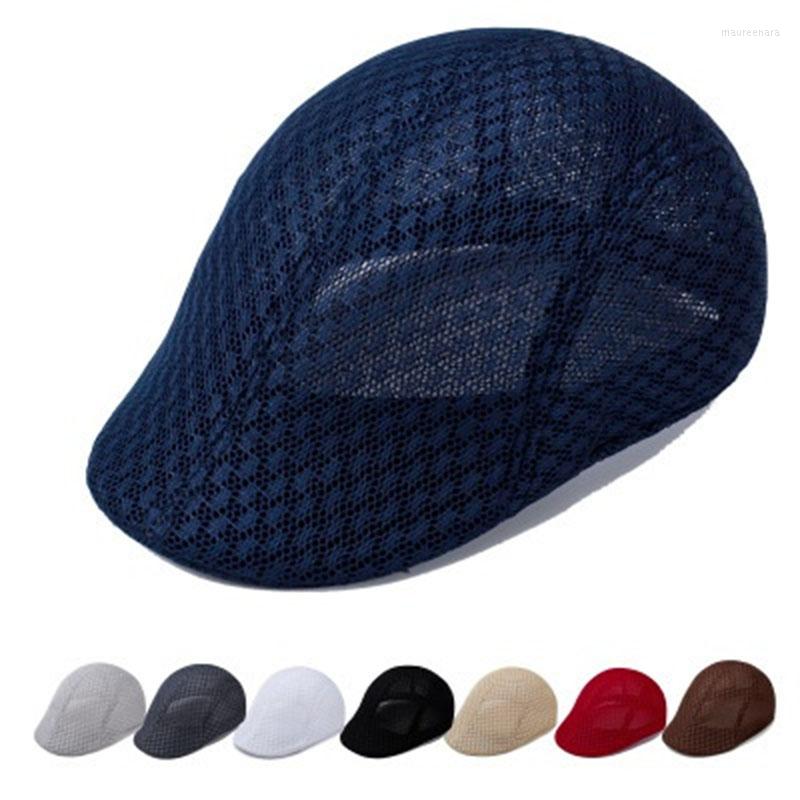 Berets Wholesale Korea Style Summer Sun Cap Hats Ivy Cabbie Flat Caps Breathable Mesh Men Women Beret, White
Berets Wholesale Korea Style Summer Sun Cap Hats Ivy Cabbie Flat Caps Breathable Mesh Men Women Beret, White