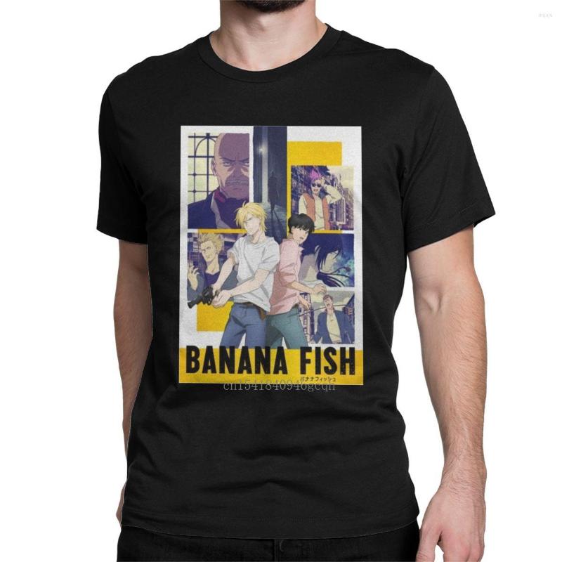 Men' T Shirts Banana Fish Men Shirt Eiji Okumura 90s Japanese Anime Crazy Tees Short Sleeve Crewneck T-Shirt Cotton Unique Clothing, White
Men' T Shirts Banana Fish Men Shirt Eiji Okumura 90s Japanese Anime Crazy Tees Short Sleeve Crewneck T-Shirt Cotton Unique Clothing, White