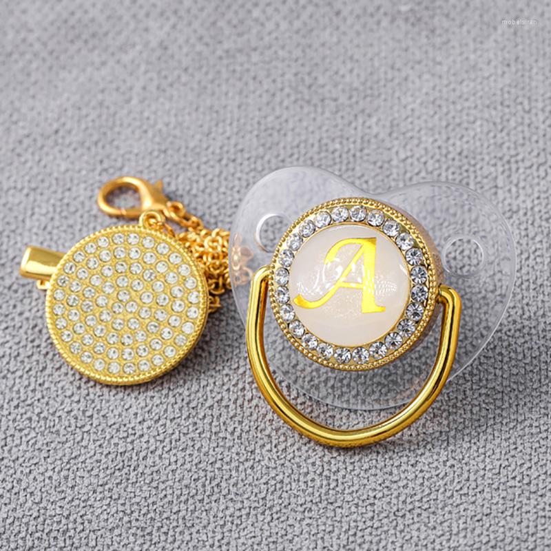 Pacifiers Born Baby Personalized Pacifier Clip Luxury Holder Letter Silver Bling Infant Transparent Silicone Teether Bpa Free
Pacifiers Born Baby Personalized Pacifier Clip Luxury Holder Letter Silver Bling Infant Transparent Silicone Teether Bpa Free