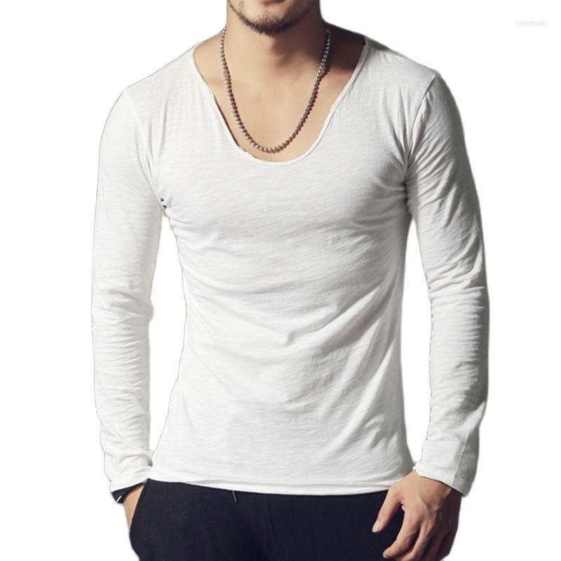 Men' T Shirts Mens Shirt Slim Solid Men Long Sleeve Cotton Pullover Undershirt Autumn Spring Top Tees, Black
Men' T Shirts Mens Shirt Slim Solid Men Long Sleeve Cotton Pullover Undershirt Autumn Spring Top Tees, Black
