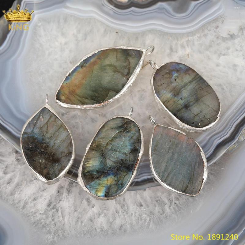 Pendant Necklaces 5pcs Natural Labradorite Stone Leaf Shape For Necklace Slab Oval Charms DIY Jewelry Making Findings
Pendant Necklaces 5pcs Natural Labradorite Stone Leaf Shape For Necklace Slab Oval Charms DIY Jewelry Making Findings