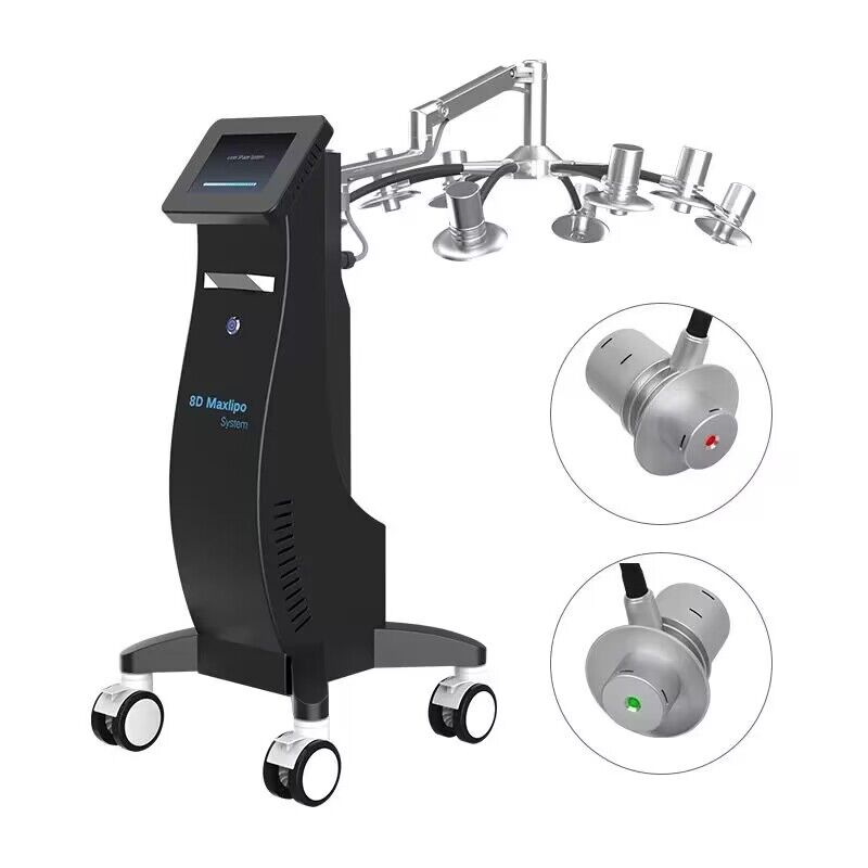 532nm green 635nm red light Slimming 8D Laser weight loss Dual Laser cellulite removal System beauty device
532nm green 635nm red light Slimming 8D Laser weight loss Dual Laser cellulite removal System beauty device