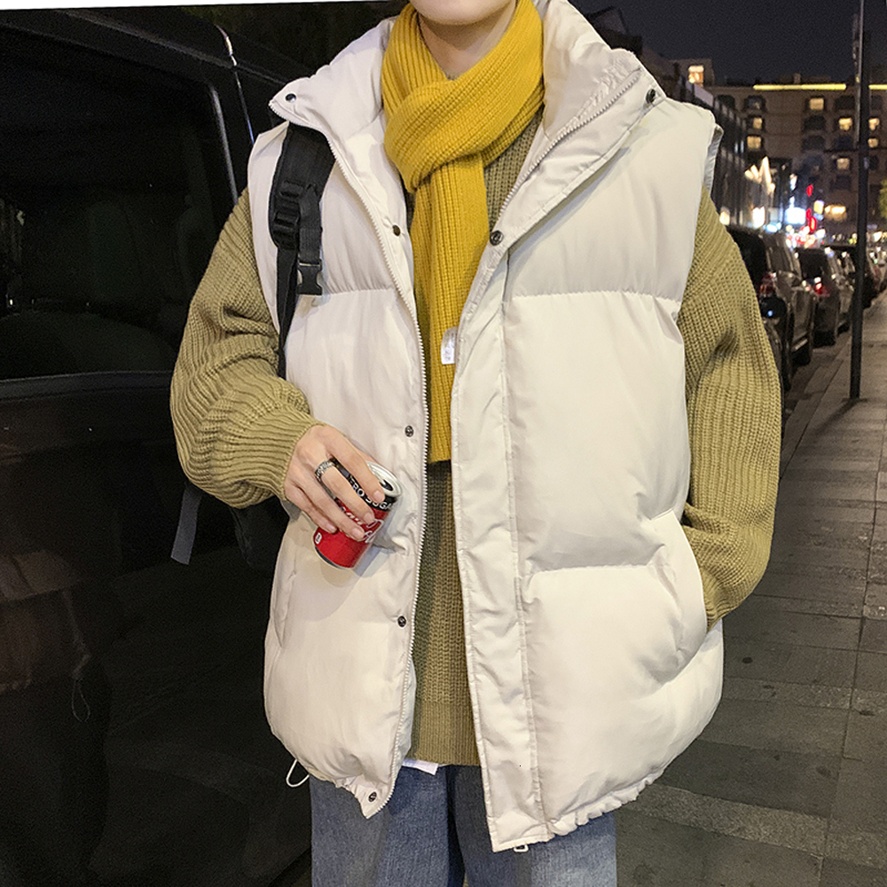 Men's Vests Cottonpadded Vest Jacket Men Autumn Winter Warm Sleeveless Jackets Male Casual Waistcoat Vest Veste Homme Brand Clothing 221014, Black
Men's Vests Cottonpadded Vest Jacket Men Autumn Winter Warm Sleeveless Jackets Male Casual Waistcoat Vest Veste Homme Brand Clothing 221014, Black