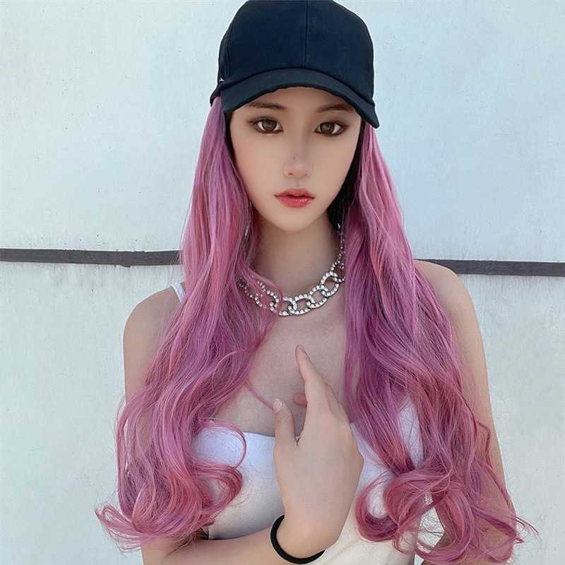 Women's Hair Wigs Lace Synthetic Hat Wig Female Fashion Curly Net Red Style Imitation Human Long Hair Head Cover, Thin rattan
Women's Hair Wigs Lace Synthetic Hat Wig Female Fashion Curly Net Red Style Imitation Human Long Hair Head Cover, Thin rattan