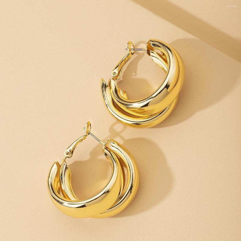 Hoop Earrings Artilady Round For Women Minimalist Gold Geometric Earings Statement Piercing Huggie Ear Rings Fashion Jewelry
Hoop Earrings Artilady Round For Women Minimalist Gold Geometric Earings Statement Piercing Huggie Ear Rings Fashion Jewelry