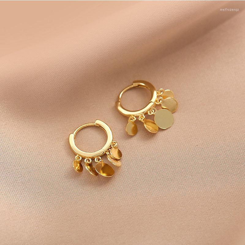 Hoop Earrings PANJBJ 925 Sterling Silver For Women Trendy Elegant Sequins Tassel Party Jewelry Ears Buckle
Hoop Earrings PANJBJ 925 Sterling Silver For Women Trendy Elegant Sequins Tassel Party Jewelry Ears Buckle