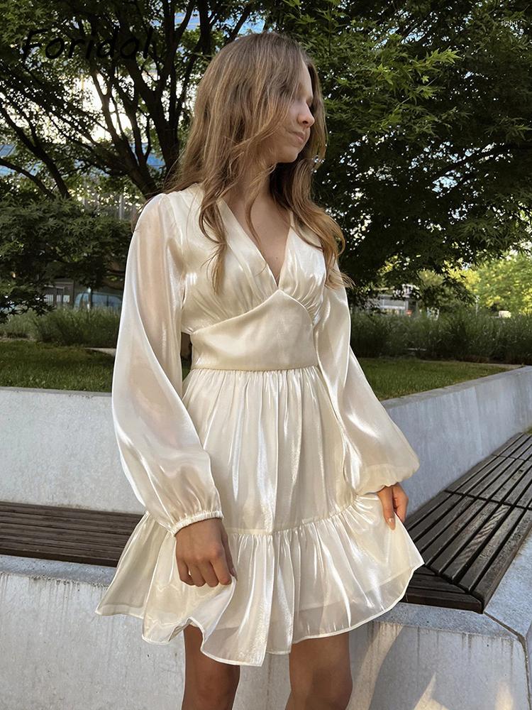Casual Dresses Foridol Women Glitter Fashion Party Long Sleeve Winter Dress Beige V Neck Autumn A-line Short Christmas Vestidos Chiffon, Green
Casual Dresses Foridol Women Glitter Fashion Party Long Sleeve Winter Dress Beige V Neck Autumn A-line Short Christmas Vestidos Chiffon, Green