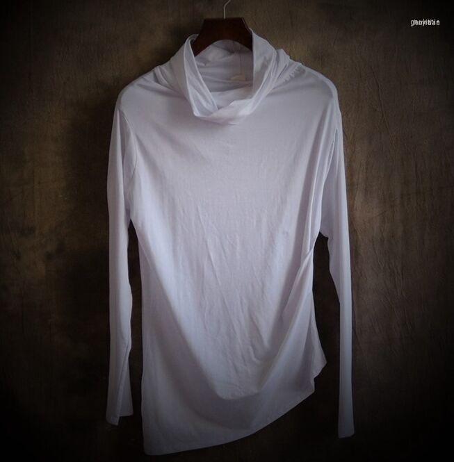 Men' T Shirts Men' T-Shirts High-end Men' Clothes Male Personality Fashion Irregular Hem Pile Collar Long Sleeved Man Tops, Black
Men' T Shirts Men' T-Shirts High-end Men' Clothes Male Personality Fashion Irregular Hem Pile Collar Long Sleeved Man Tops, Black