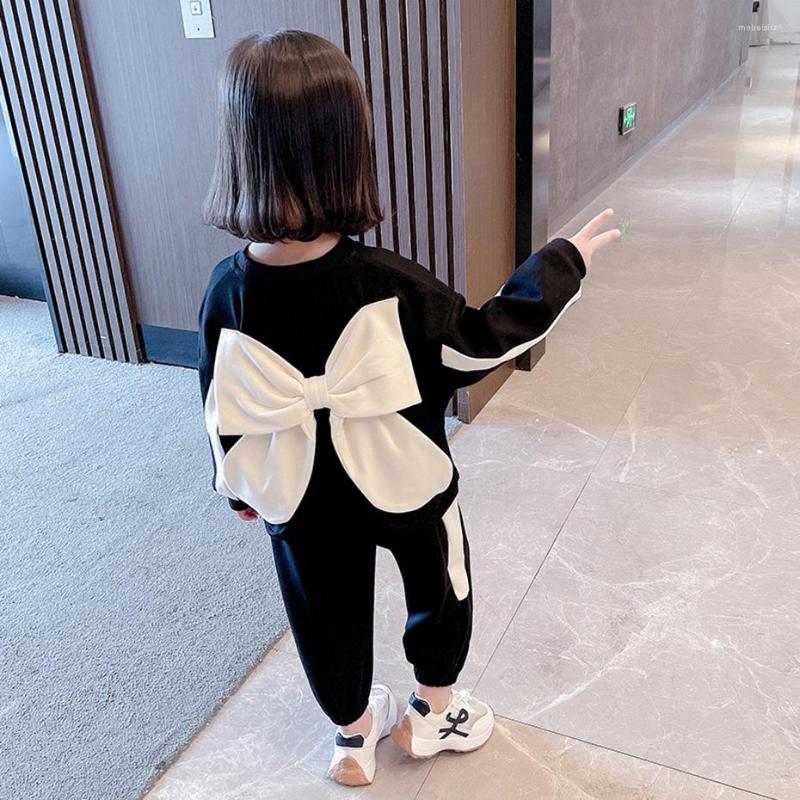 Clothing Sets Girls Sweatshirt Pants Big Bow Clothes For Casual Style Children Tracksuit, Y4j6042-1
Clothing Sets Girls Sweatshirt Pants Big Bow Clothes For Casual Style Children Tracksuit, Y4j6042-1