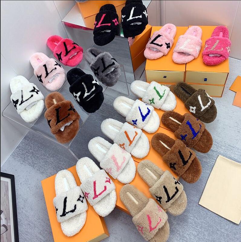 Woman Slippers Slip-On Mules Lightweight Homey Fashion Women Wool Luxurious Mink Fur Soft Flat Open-Toe With Oversized Initials Mule Size 35-42, L4
Woman Slippers Slip-On Mules Lightweight Homey Fashion Women Wool Luxurious Mink Fur Soft Flat Open-Toe With Oversized Initials Mule Size 35-42, L4