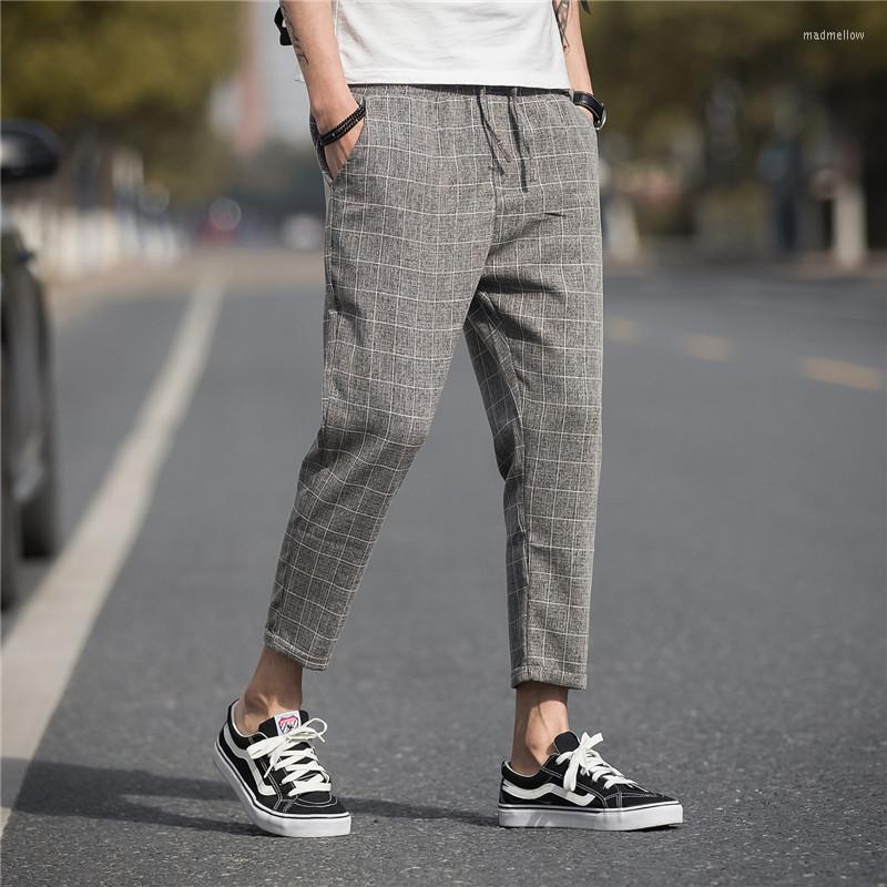 Men's Pants Brand Casual Harem 2022 Summer Linen Plaid Men's Trousers Hip Hop Jogging Sports Street Clothing -5XL, Black
Men's Pants Brand Casual Harem 2022 Summer Linen Plaid Men's Trousers Hip Hop Jogging Sports Street Clothing -5XL, Black