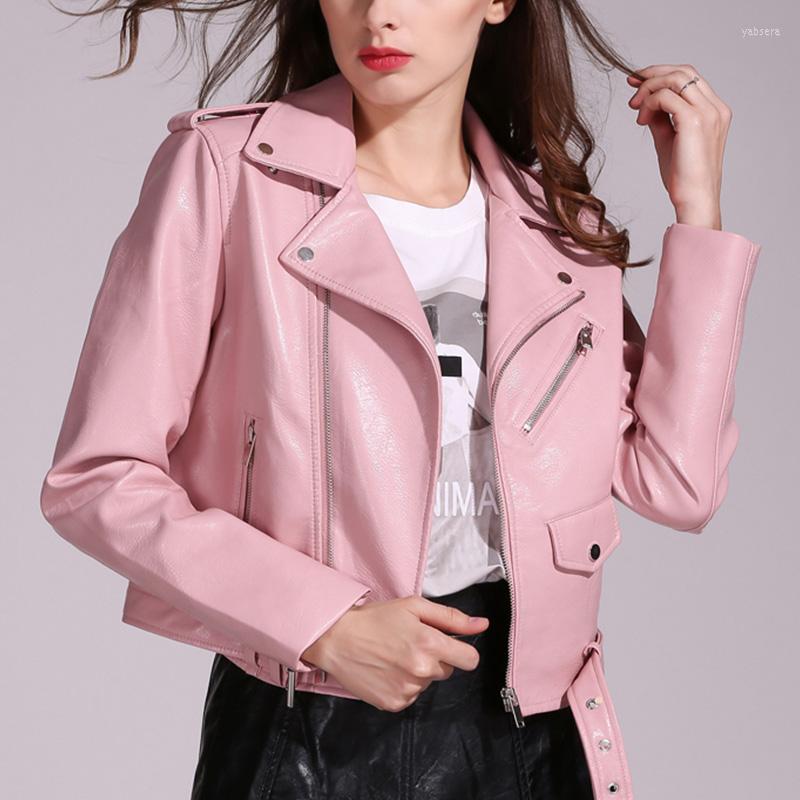 Women' Leather Aoottii Spring Autumn Women Soft Faux Short Jackets Streetwear Lady Bomber Moto Biker Pu Outerwear Coat With Belt, Yellow
Women' Leather Aoottii Spring Autumn Women Soft Faux Short Jackets Streetwear Lady Bomber Moto Biker Pu Outerwear Coat With Belt, Yellow