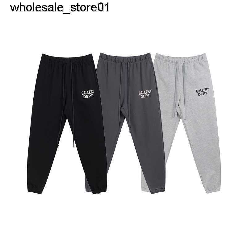 Men' Pants designer Galery dept letter printed drawstring casual men' women' pure cotton fashion Streetwear pants, Black
Men' Pants designer Galery dept letter printed drawstring casual men' women' pure cotton fashion Streetwear pants, Black