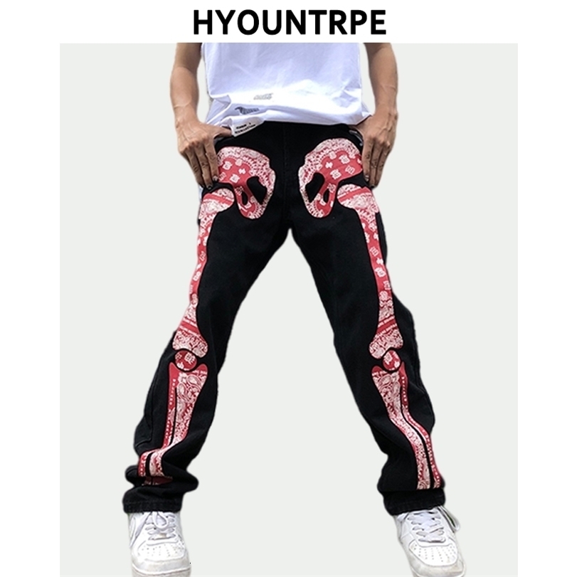 Mens Jeans Fashion Skull Paisley Printed Denim Pants Straight Zipper Trousers Hip Hop Streetwear Long Jean Pant Casual Joggers 221113, Blue
Mens Jeans Fashion Skull Paisley Printed Denim Pants Straight Zipper Trousers Hip Hop Streetwear Long Jean Pant Casual Joggers 221113, Blue