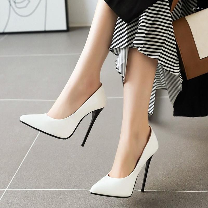 Dress Shoes Candy Color Brand 12cm Stiletto Extreme Heel Pumps Patent Leather Pointed Toe Thin Designer Wedding, Black
Dress Shoes Candy Color Brand 12cm Stiletto Extreme Heel Pumps Patent Leather Pointed Toe Thin Designer Wedding, Black