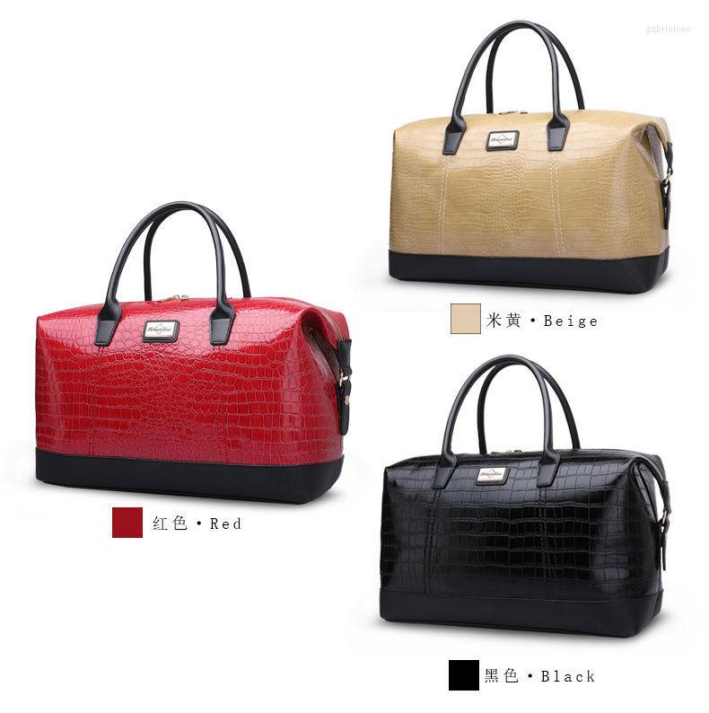 Duffel Bags Brand Women Travel Luggage Totes Duffle For Woman Lattice PU Leather Bag Handbag, Red
Duffel Bags Brand Women Travel Luggage Totes Duffle For Woman Lattice PU Leather Bag Handbag, Red