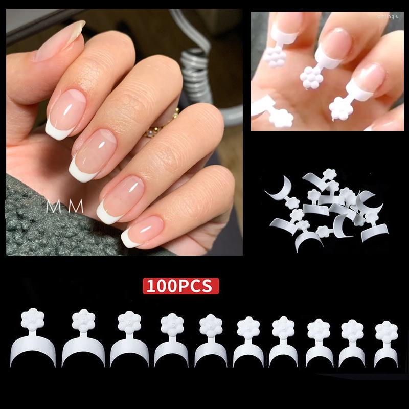 False Nails 100/500pcs Acrylic French Nail Tips White Half Cover Artificial Style Crescent Shape For Manicure Tools, 100pcs pack
False Nails 100/500pcs Acrylic French Nail Tips White Half Cover Artificial Style Crescent Shape For Manicure Tools, 100pcs pack