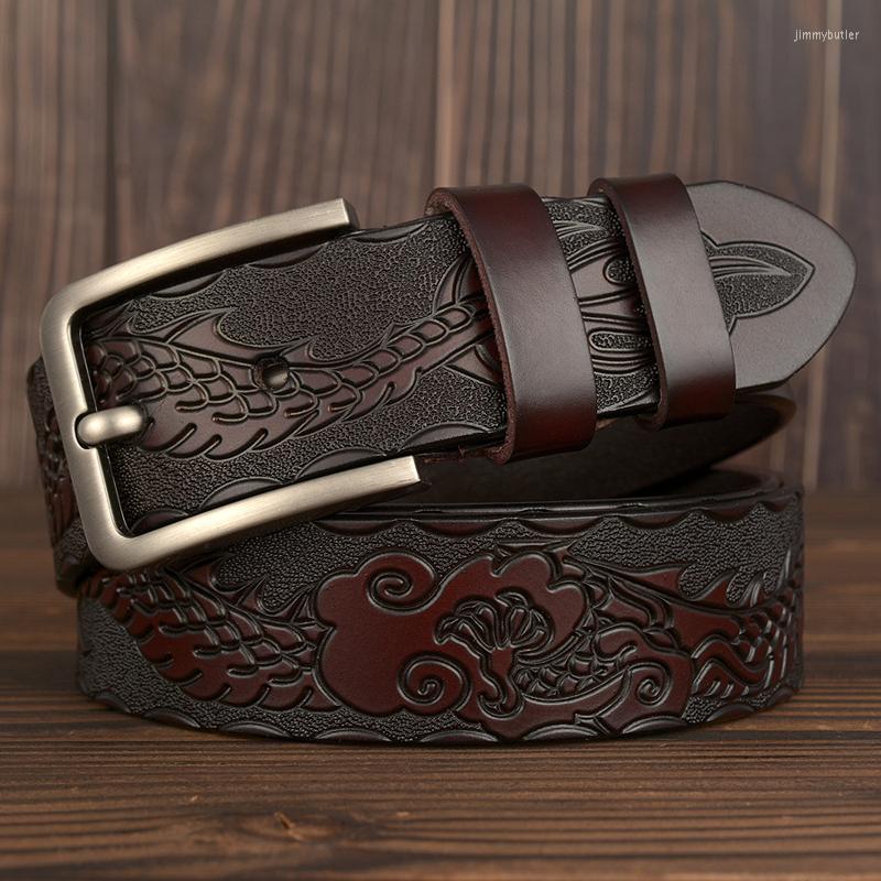 Belts Genuine Leather For Men Designer Belt Male Print Vintage Pin Buckle Luxury Strap Fashion High Quality, Black
Belts Genuine Leather For Men Designer Belt Male Print Vintage Pin Buckle Luxury Strap Fashion High Quality, Black