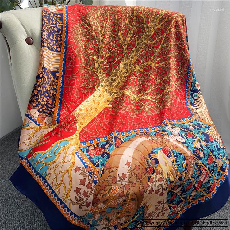 Scarves Pure Silk Square Scarf 110 Foulard Satin Designer Edges Scarfs Mulberry-Silk Shawl Femme Soie De Marque Luxe
Scarves Pure Silk Square Scarf 110 Foulard Satin Designer Edges Scarfs Mulberry-Silk Shawl Femme Soie De Marque Luxe