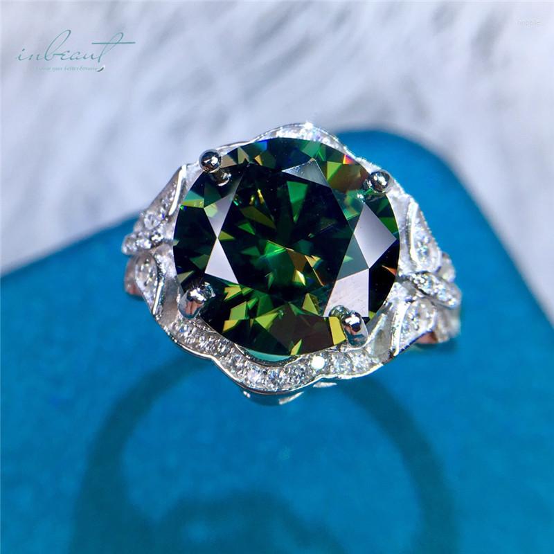 Cluster Rings Inbeaut Arrival 18K White Gold Plated 11ct Excellent Cut Sparkling Pass Diamond Test Blue&Green Moissanite Ring Fine
Cluster Rings Inbeaut Arrival 18K White Gold Plated 11ct Excellent Cut Sparkling Pass Diamond Test Blue&Green Moissanite Ring Fine