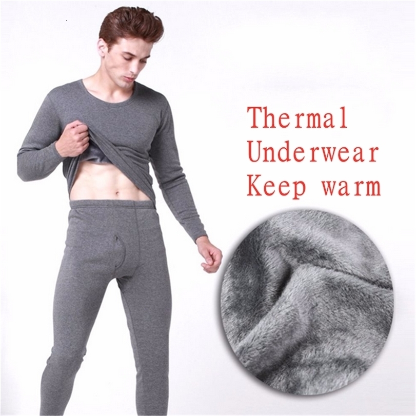 Mens Thermal Underwear Winter Men Long Suit Warm Tops Pants Piece Set Keep warm Johns 221113, Gray
Mens Thermal Underwear Winter Men Long Suit Warm Tops Pants Piece Set Keep warm Johns 221113, Gray