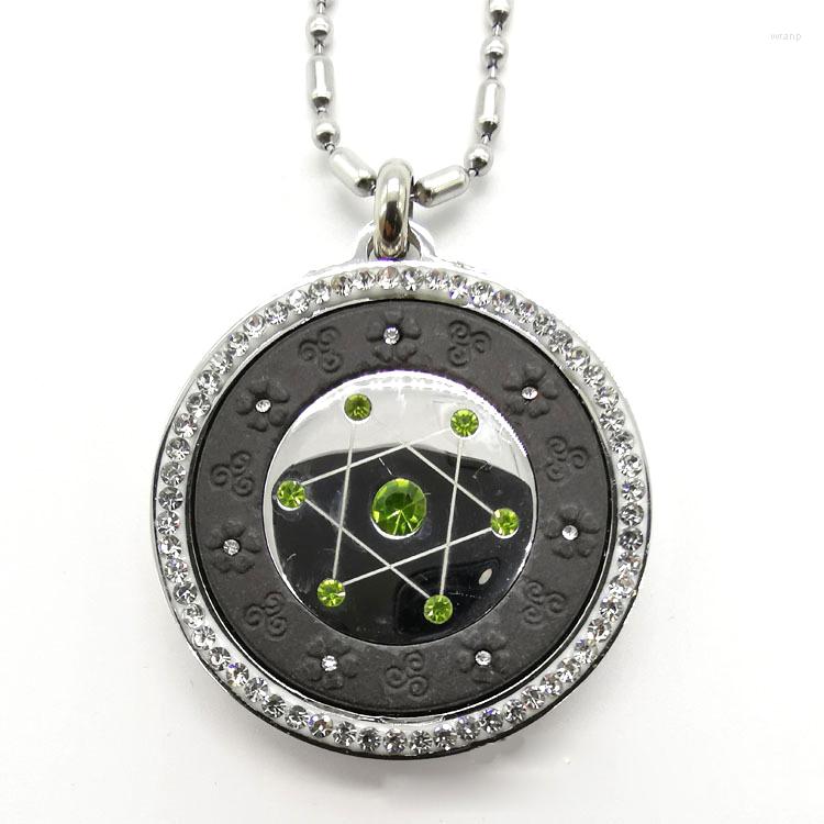 Pendant Necklaces Anti EMF Necklace Stainless Steel Hexagonal Star Crystal Volcanic Stone Lava Round Men Women Energy
Pendant Necklaces Anti EMF Necklace Stainless Steel Hexagonal Star Crystal Volcanic Stone Lava Round Men Women Energy