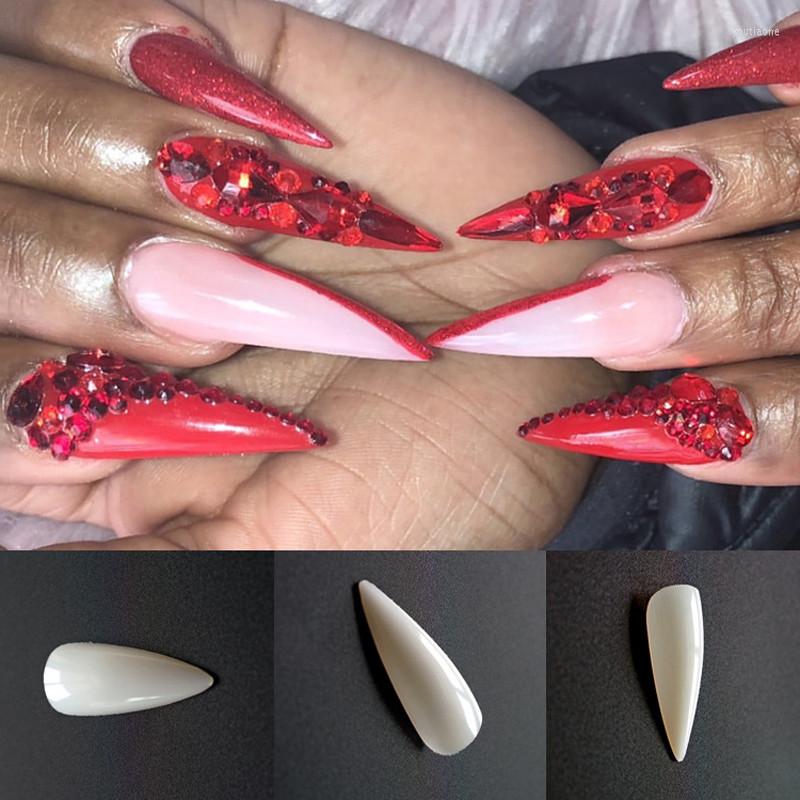 False Nails Long Pointed Stiletto Fake 600Pcs/Bag Natural Color Full French Nail Art Tips ABS Extension Manicure Design Tools, Picture shown
False Nails Long Pointed Stiletto Fake 600Pcs/Bag Natural Color Full French Nail Art Tips ABS Extension Manicure Design Tools, Picture shown