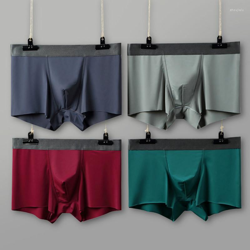 Underpants 2022 Seamless Men Boxers Luxury Silky Male Underwear Antibacterial 3D Crotch Shorts Ropa Interior Hombre Slips, Black
Underpants 2022 Seamless Men Boxers Luxury Silky Male Underwear Antibacterial 3D Crotch Shorts Ropa Interior Hombre Slips, Black