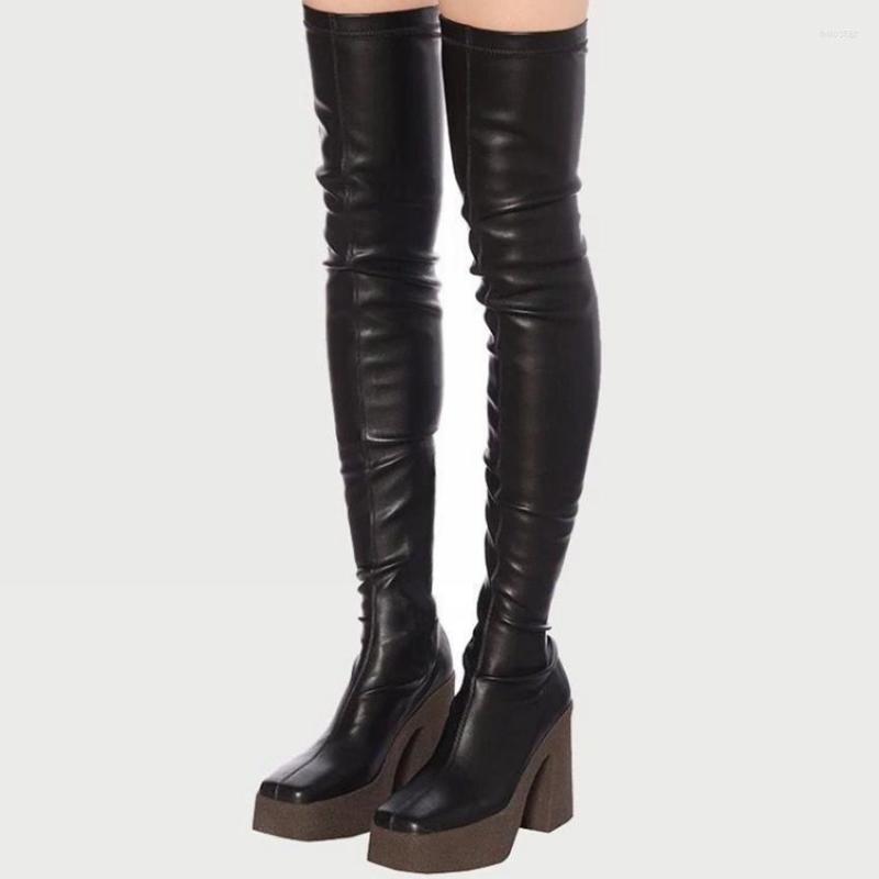 Boots 9.5CM Heels Womens Winter Shoes Women Thigh High Ladies Snow Boot Platform Shoe Woman Over The Knee Leather Bottine, Fstdx brown
Boots 9.5CM Heels Womens Winter Shoes Women Thigh High Ladies Snow Boot Platform Shoe Woman Over The Knee Leather Bottine, Fstdx brown